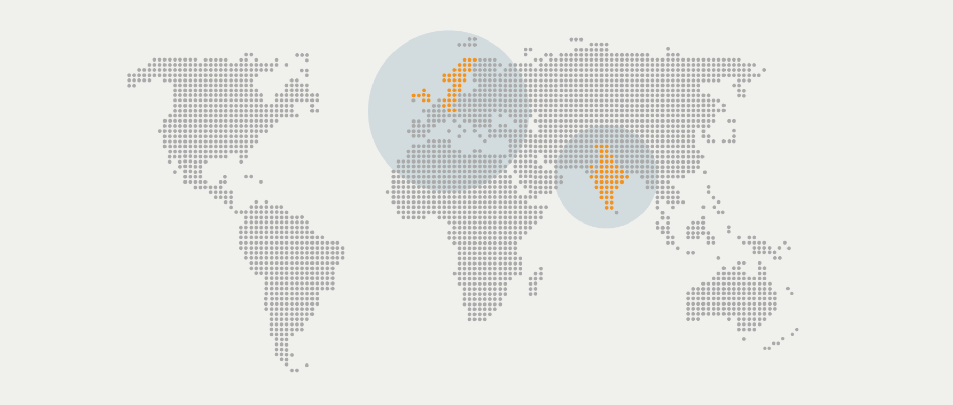 Our offices world map